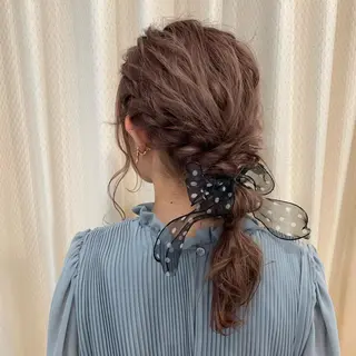 ヘアアレンジ サソウ ユリエ🥥のヘアスタイル