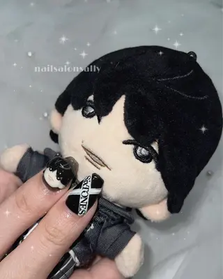 ネイル 原宿ネイル 推し活/ガーリー/のネイルデザイン