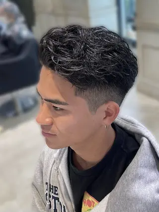 ショート メンズ かずき 💈毛流れ💈のヘアスタイル