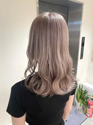 ミディアム カラー ヘアアレンジ ボブ /ニュアンス/ satomi🧸💖のヘアスタイル