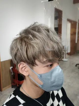 カラー メンズ 藤田 大輔のヘアスタイル