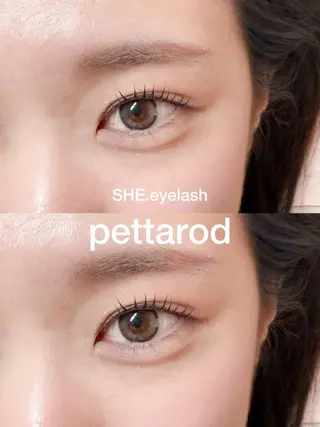 マツエク・マツパ she. noaのマツエク・マツパデザイン