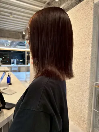 ミディアム nok所属・nok Osakaのヘアスタイル