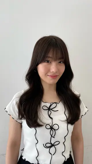 ロング カラー ヘアアレンジ 顔周り&ミディアム 特化/池袋/kokiのヘアスタイル