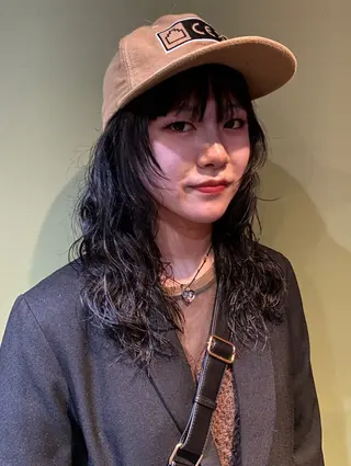 セミロング パーマ mai / linoah˚✧のヘアスタイル