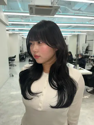 ロング カラー 艶カラー🪄🪽 haruka🪽のヘアスタイル