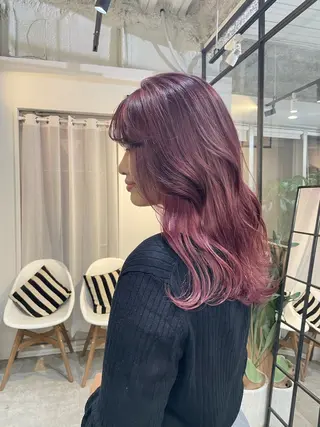 セミロング LA.MIU★ 八王子店Mayuのヘアスタイル