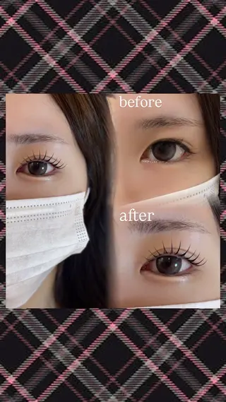 マツエク・マツパ Due S 🎀Momokoのマツエク・マツパデザイン