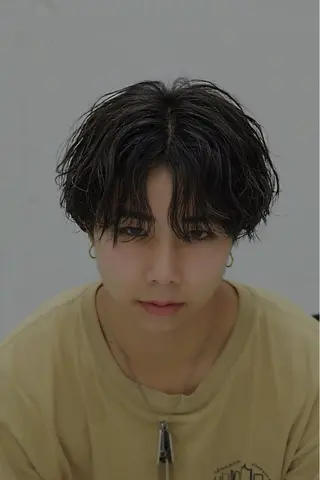 ミディアム パーマ メンズ 湘南のパーマ職人 🔥清水琉葵🔥のヘアスタイル