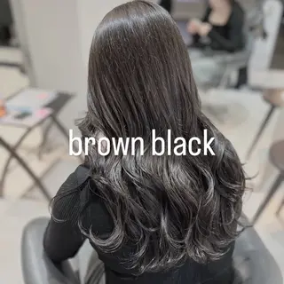 セミロング カラー ヘアアレンジ trico心斎橋 ナツミのヘアスタイル