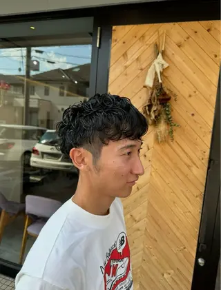 パーマ メンズ YOFA hair所属・🦍YOFAhair 川西店 みゆう🦍のヘアスタイル