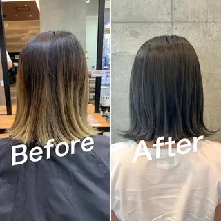 ミディアム 佐瀬竜矢PRIMAL /portのヘアスタイル