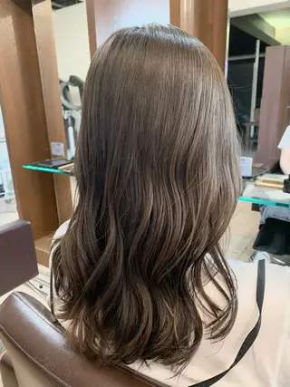 セミロング カラー 菅野 美咲のヘアスタイル