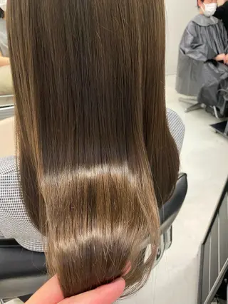 ロング カラー ヘアアレンジ 似合わせ専門美容師 なかじまのヘアスタイル