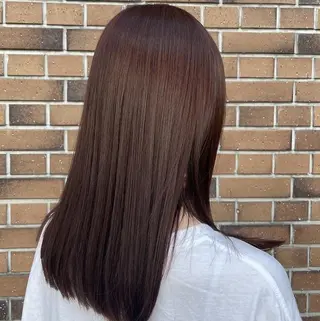 セミロング ◆モデル募集◆冨岡 美里◆桂駅１分のヘアスタイル