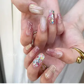 ネイル revia所属・ERI Nailistのネイルデザイン