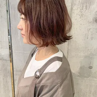 ショート カラー ﾊｲﾄｰﾝ/ｼｮｰﾄ 村上淳乃🐥のヘアスタイル