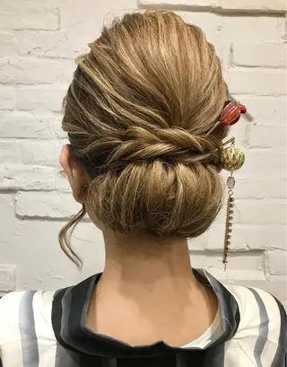 ロング まつパ・ヘアセット ♡Chinami♡のマツエク・マツパデザイン