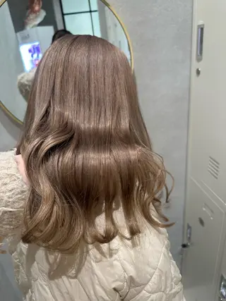 セミロング 小寺 唯希のヘアスタイル