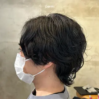 パーマ メンズパーマ専門店 【店長】⚜️イチカワのヘアスタイル