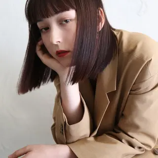 ミディアム Breath beauu Kobe 神戸 三宮【ブレス ボー コウベ】所属・二ツ石 舞幸のヘアスタイル