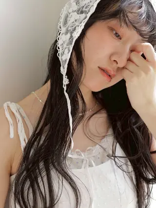 カラー 束感まつぱ🥑🤍 NATUKI🤍のマツエク・マツパデザイン