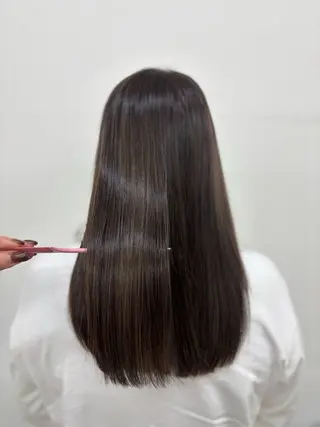 セミロング 似合わせ美髪ヘア✨ 天王寺．阿倍野🌈のヘアスタイル