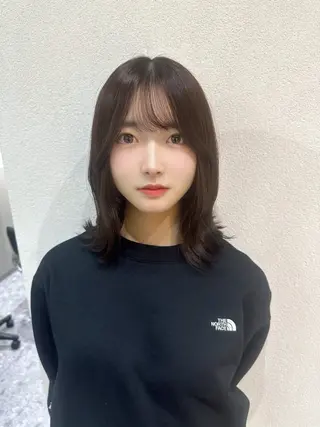 ミディアム カラー 🪞個室サロン/韓国 艶髪/keito🪞のヘアスタイル