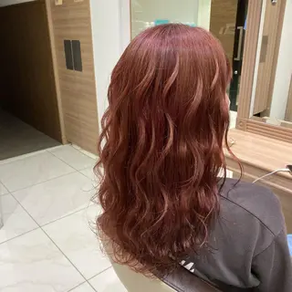 ロング カラー 飯田 みづきのヘアスタイル