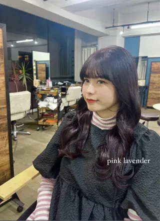 セミロング 酒井 緋菜のヘアスタイル