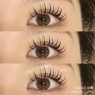 マツエク・マツパ Myu 𝖱𝗂𝗋𝖺のマツエク・マツパデザイン