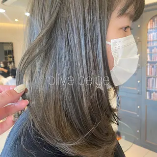 セミロング sea's所属・ヒラカホ/矢場町/ ブリーチ/似合わせのヘアスタイル