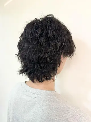 ショート メンズ パーマ BIANCA isesaki 小暮のヘアスタイル