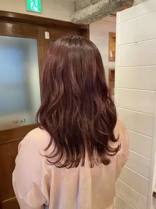 ロング ボブ/縮毛矯正/レイ ヤー♡Natsukiのヘアスタイル