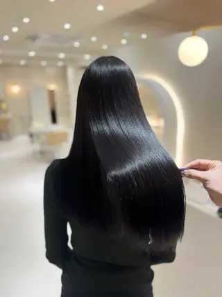 ロング カラー りほ/顔周りカット/ レイヤーカットのヘアスタイル