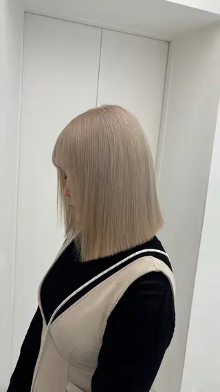 ロング カラー 💖ミルクティー💖 あかり💖のヘアスタイル