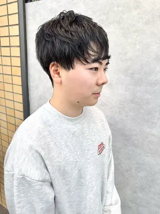 メンズ 米元 春奈のヘアスタイル