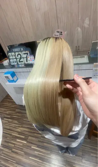 ロング 廣田 大幹のヘアスタイル