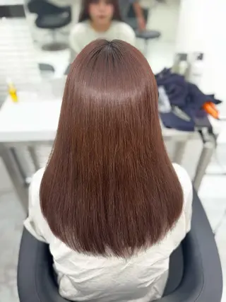 ロング カラー 海外girl/ハイト ーン/riko🫧のヘアスタイル