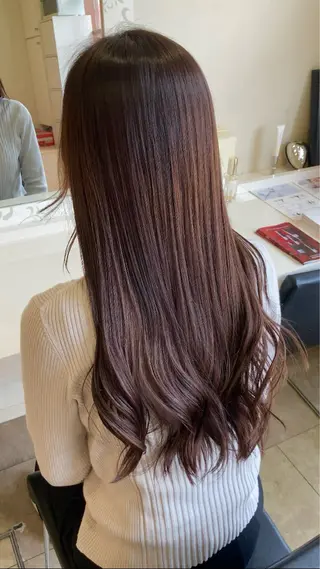 ロング ぱく みやんのヘアスタイル