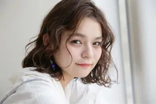 ミディアム カラー パーマ 前田　真吾 ⭐️パーマの人⭐️のヘアスタイル