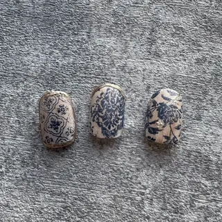 メンズ ネイル ✨akari✨ 韓国、メンズネイルのネイルデザイン