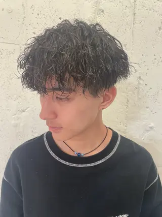 パーマ メンズ 町田エリアＮｏ．１/ パーマ特化/太田京希のヘアスタイル