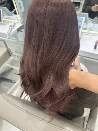 セミロング カラー IVE所属・ダブルカラー髪質改善 /Annaのヘアスタイル