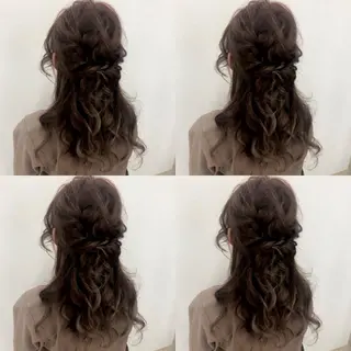 セミロング ヘアアレンジ 🌷MAYU 🌷のヘアスタイル