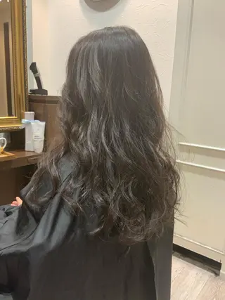 ロング カラー 🌿ストレート🌿 髪質改善☘️シュウヤのヘアスタイル