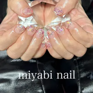 ネイル miyabi nail 桂川駅近くのネイルデザイン