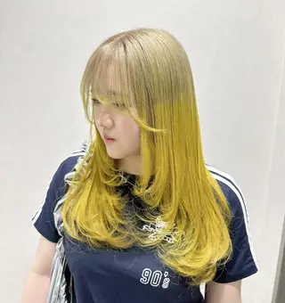 ロング カラー 𝐑𝐲𝐮𝐤𝐢 【店長】ALEAPのヘアスタイル