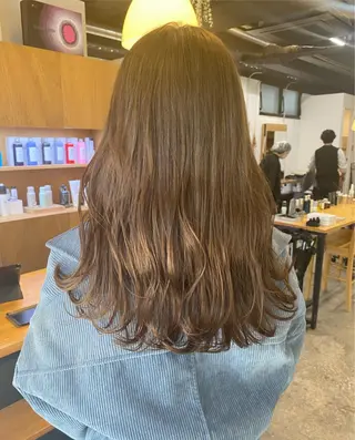 セミロング カラー 柔らかいcolor 🌿harukaのヘアスタイル