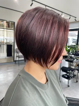 ショート MauLino所属・町田 光瑠のヘアスタイル